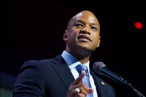 WASHINGTON, DC - SEPTEMBER 12: Wes Moore, governor of Maryland speaks onstage during the Congressional Black Caucus Foundation's 53rd Annual Legislative Conference National Town Hall at Walter E. Washington Convention Center on September 12, 2024 in Washington, DC.  (Photo by Leigh Vogel/Getty Images for Congressional Black Caucus Foundation)