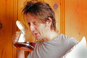 Drunkard with a hangover. Dreamstime/TCA