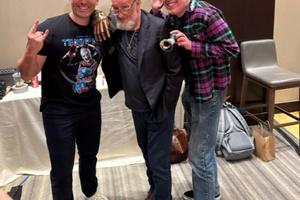 Bang Showbiz / Damien Leone, Robert Englund and David Howard Thornton / Credit: X