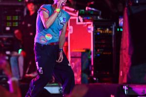 Bang Showbiz / Chris Martin has spoken about his aversion to singing songs referencing the Devil as a teen