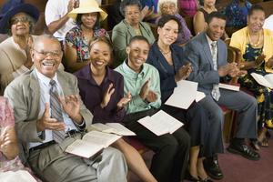 Church congregation. Dreamstime/TCA
