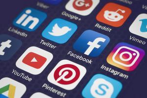 Social media icons. DreamstimeTCA
