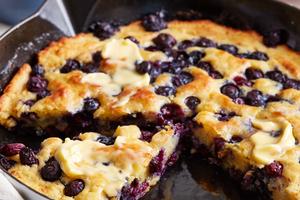 Mix, bake, and serve a family-sized pancake that rivals any diner-style stack. (Ghazalle Badiozamani/TCA)