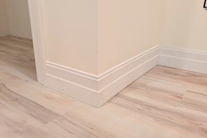 You can achieve professional results like this with a few inside tips and two important power tools. All that's required now is some spackling for the nail holes and a coat of finish paint. (Tim Carter/Tribune Content Agency)