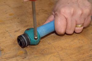 Sometimes a hose simply needs a little surgery. (Gene Hamilton/TCA)