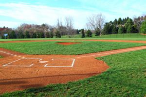 Empty baseball field. Dreamstime/TCA