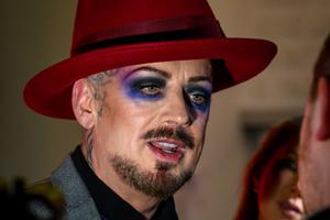 Bang Showbiz / Boy George at Blitz: the club that shaped the 80s exhibition launch at The Design Museum