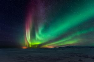Northern Lights Aurora Borealis at night. Dreamstime/TCA