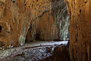 The sheer magnitude of Slovenia’s Škocjan cave is hard to capture. (Dominic Arizona Bonuccelli, Rick Steves’ Europe)