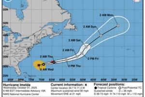 Handout/National Hurricane Center/TNS