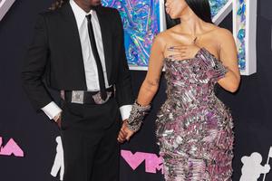 Bang Showbiz / Offset 'stepped out' on Cardi B while the pair were married
