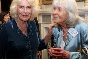 Bang Showbiz / Queen Camilla paid tribute to Dame Jilly Cooper as she opened the Cliveden Literary Festival