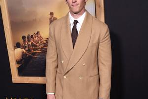 Bang Showbiz / Callum Turner has expressed his delight over his engagement
