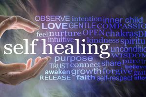 Self Help Healing Word Cloud. Dreaamstime/TCA