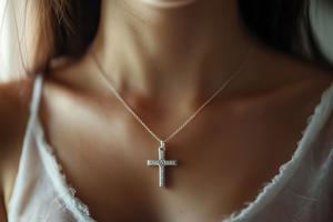 Cross worn around the neck. Dreamstime/TCA