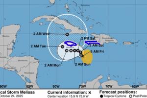 Handout/National Hurricane Center/TNS