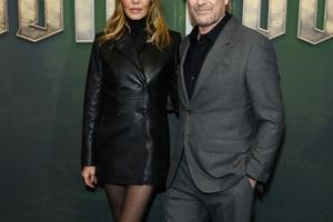 Bang Showbiz / Connie Nielsen and Sean Bean at Robin Hood screening in London / Credit: Sophie Pettifer