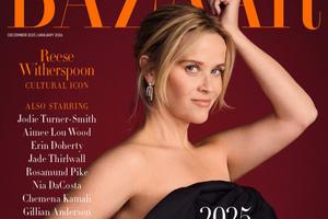 Bang Showbiz / Reese Witherspoon photographed for Harper's Bazaar by Alexi Lubomirski.