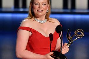 Bang Showbiz / Sarah Snook has dropped a huge hint about her pal Kieran Culkin's new baby