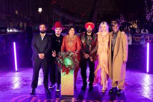 Bang Showbiz / Kunal Nayyar, Boy George, Gurinder Chadha, Malkit Singh, Billy Porter and Pixie Lott at The London Eye.