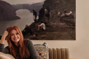 Bang Showbiz / Isla Fisher for Elle Decoration (photo by Ben Anders)