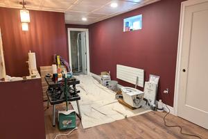 The owner of this house knew the cost per square foot of this basement remodeling job before plans were drawn. It’s easy to do. (Tim Carter/Tribune Content Agency)