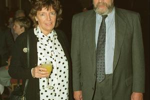 Bang Showbiz / Jill Freud and husband Sir Clement Freud in 1992