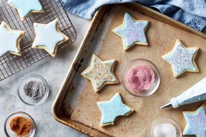 Decorate cookies with this easy icing. (Ghazalle Badiozamani /TCA)