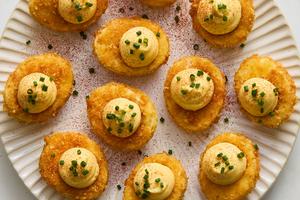 The key to even better deviled eggs? Add a little crunch. (Ryan Liebe/TCA)