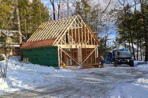 The architect, builder or designer got one thing right with this new detached garage. (Tim Carter/Tribune Content Agency/TNS)