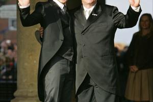 Bang Showbiz / Sir Elton John and David Furnish's civil partnership in 2005