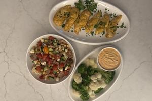 Lean proteins and vegetables packed with flavor provide a delicious start to the year. (JeanMarie Brownson/TCA)