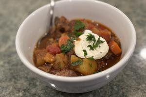 This warm, one-dish meal is perfect for those cold winter nights. (Diane Rossen Worthington/TCA)
