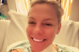 Bang Showbiz / Pink has undergone surgery (c) Instagram