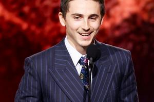 Bang Showbiz / Timothee Chalamet proclaims 'love' for partner Kylie Jenner as he triumphs at Critics Choice Awards