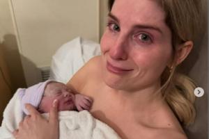 Bang Showbiz / Meghan Trainor and her new baby (c) Instagram