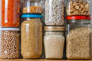 Learn why and how to swap bulky packaging for clear jars, along with when it’s OK to skip this popular organization hack. (cemagraphics/Getty Images/TCA)