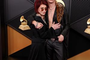 Bang Showbiz / Sharon Osbourne and Yungblud at the 2026 Grammy Awards.