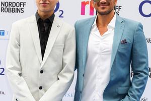 Bang Showbiz / Junior Andre and his dad Peter Andre
