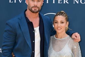 Bang Showbiz / Chris Hemsworth and Elsa Pataky.