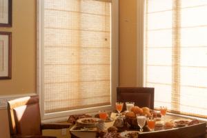 A Roman shade comes with the hardware and mounting brackets, but you’ll need a few basic tools. (Hunter Douglas/TCA)