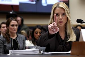 U.S. Attorney General Pam Bondi testifies before the House Judiciary Committee in the Rayburn House Office Building on Feb. 11, 2026, in Washington, D.C. (Win McNamee/Getty Images/TNS)
