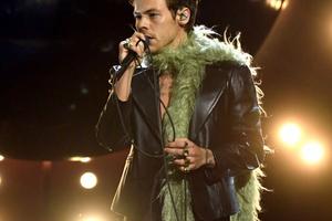 Bang Showbiz / Harry Styles performing at the Grammy Awards in 2021