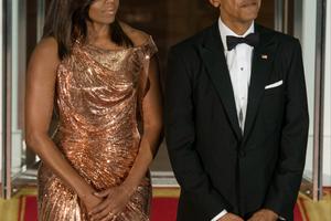 Bang Showbiz / Michelle and Barack Obama at the White House in 2016