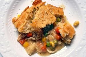 This dump-and-bake recipe will make everyone a member of the clean plate club. (Celia Funderburk/TCA)