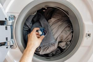 Skip the convenience of laundry pods when washing these fabrics. (mrs/Getty Images/TCA)