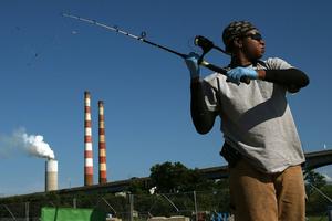 Coal-fired power plants are a source of mercury that people can ingest by eating fish. Mark Wilson/Getty Images