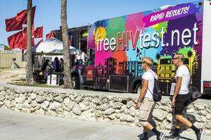 Thousands of HIV/AIDS patients in Florida could soon lose access to lifesaving medications. Jeff Greenberg/Universal Images Group via Getty Images