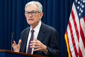 U.S. Federal Reserve Chair Jerome Powell speaks during a press conference at the Federal Reserve Board Building in Washington, D.C., on Wednesday, Jan. 28, 2026. (Saul Loeb/AFP/Getty Images/TNS)