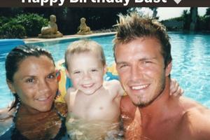 Bang Showbiz / Sir David Beckham and his wife Victoria have wished their estranged son Brooklyn a happy 27th birthday